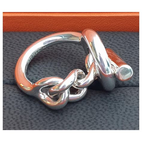 bague croisette hermes femme|hermes bagues en argent.